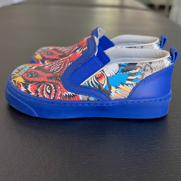 Toddler Gucci Slip-on Sneakers. Barely worn! - Picture 2 of 5